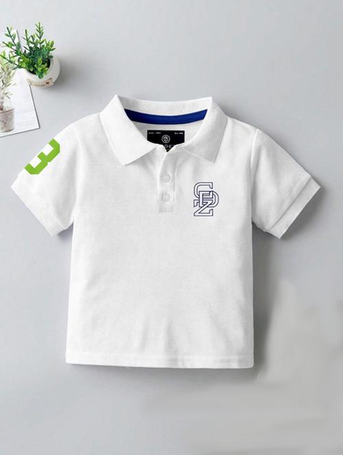 boys solid short sleeves polo t-shirt - 21281969 - Very Small Image - 1