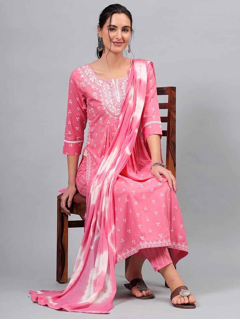 women printed suit set - 21288950 - Zoom Image - 2