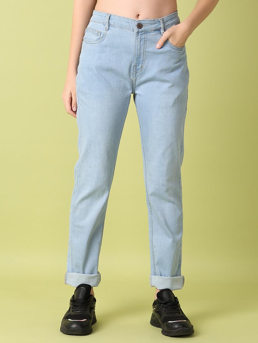 light blue slim fit jean - 21290213 - Zoom Image - 0