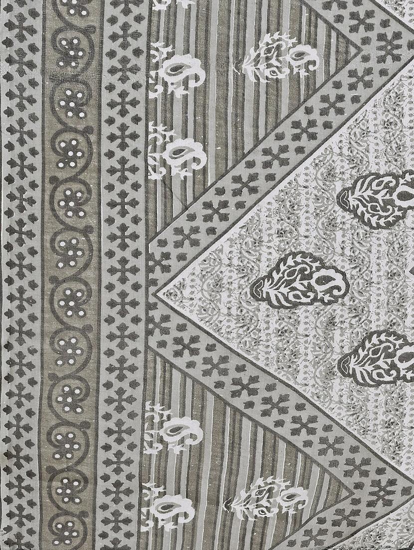 grey cotton kurta dupatta set - 21309145 - Standard Image - 4