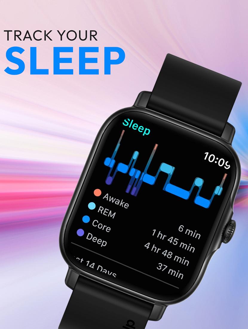 snapup turbo bluetooth calling smartwatch (silver black) - 21316569 - Standard Image - 5