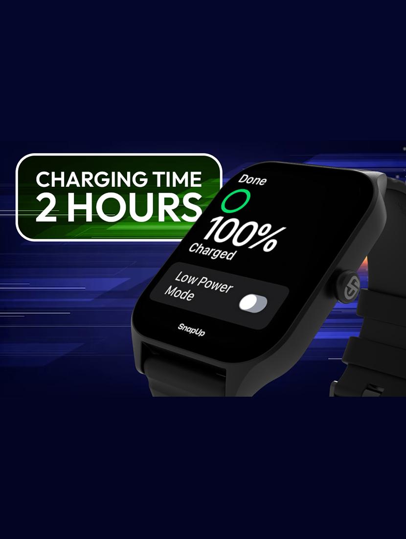snapup horizon bluetooth calling smartwatch (black) - 21316576 - Zoom Image - 4