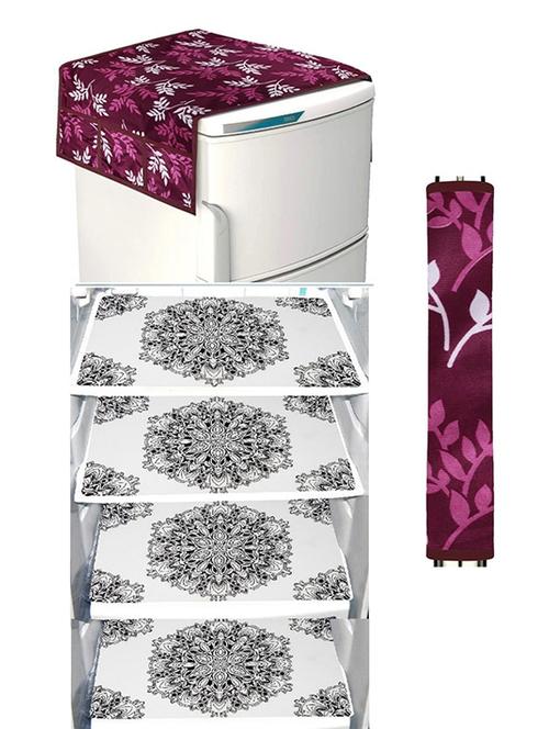 Set Of Printed Fridge Mats With Top Cover - 21319689 - Very Small Image - 1