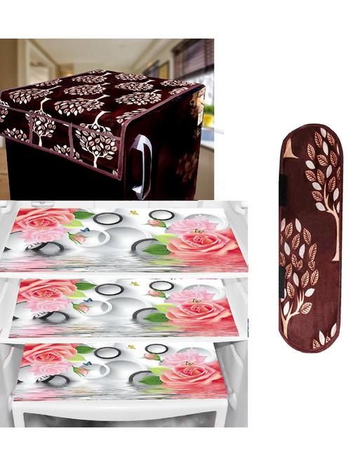 Set Of Printed Fridge Mats With Top Cover - 21320092 - Very Small Image - 1