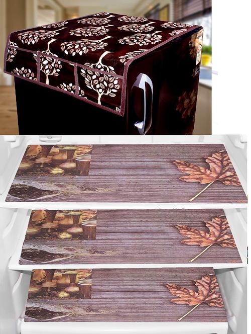 Fridge Top Cover With 3 Mats - 21320315 - Very Small Image - 1