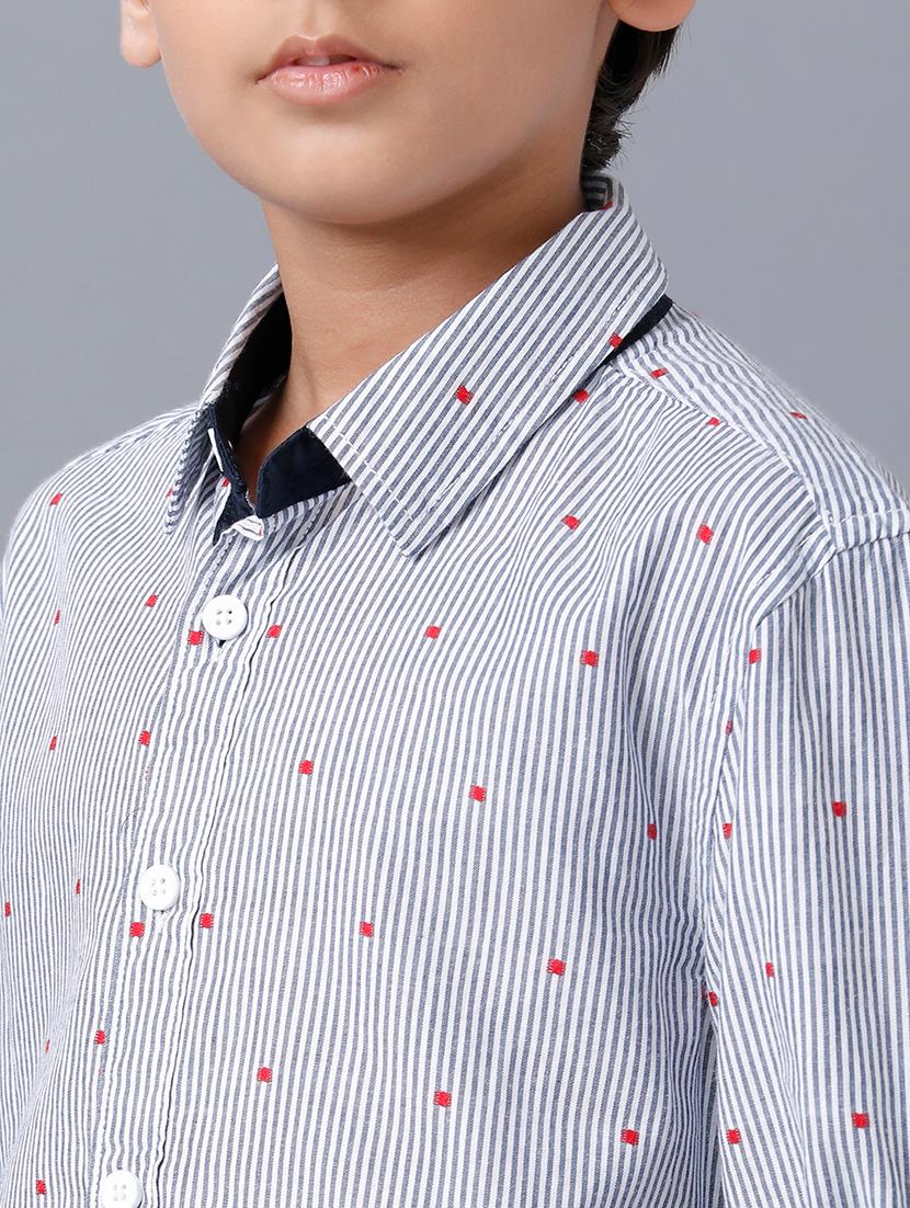 boys printed casual shirt - 21321798 - Standard Image - 5