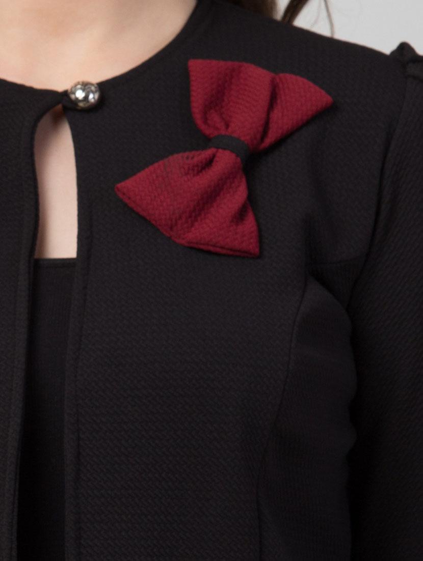 women black cotton blend regular shrug - 21322546 - Zoom Image - 4