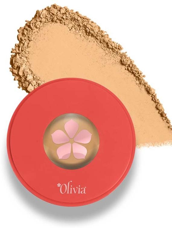 women matte finish compact