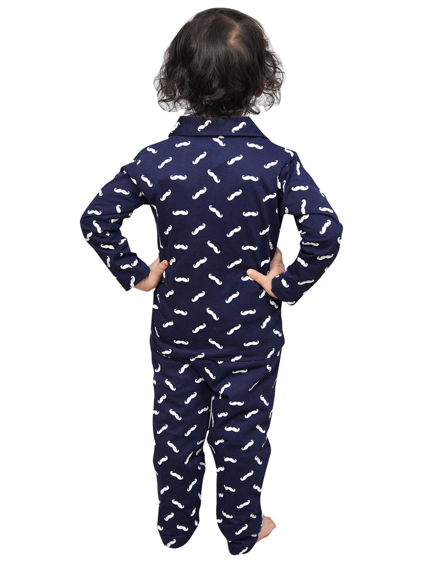 girls printed nightwear pyjama set - 21331137 -  Standard Image - 3