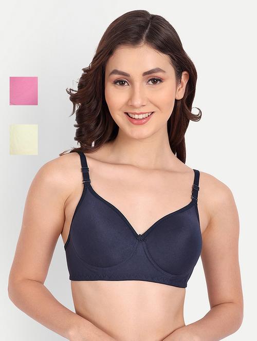 women's pack of 3 bra combo - 21369932 - Very Small Image - 1
