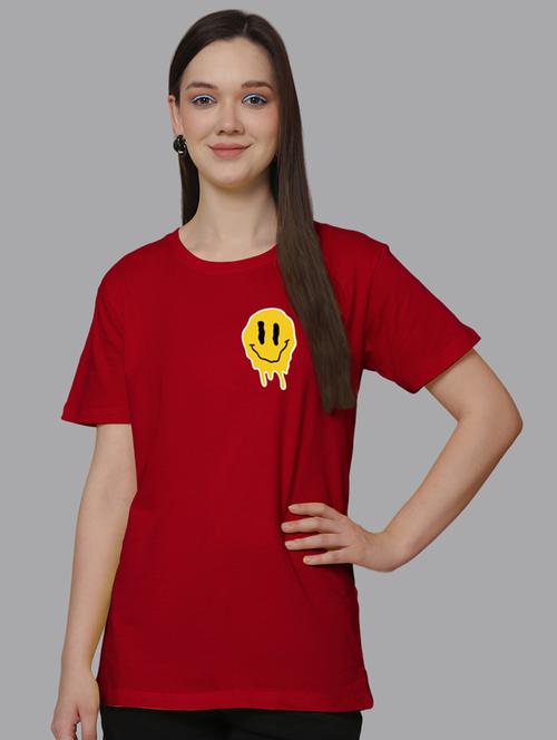 women printed short sleeve regular fit t-shirt - 21390776 - Very Small Image - 1