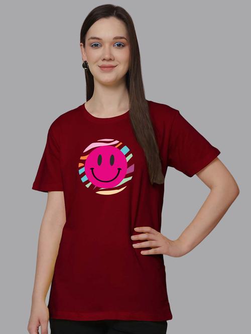 women printed short sleeve t-shirt - 21390790 - Very Small Image - 1