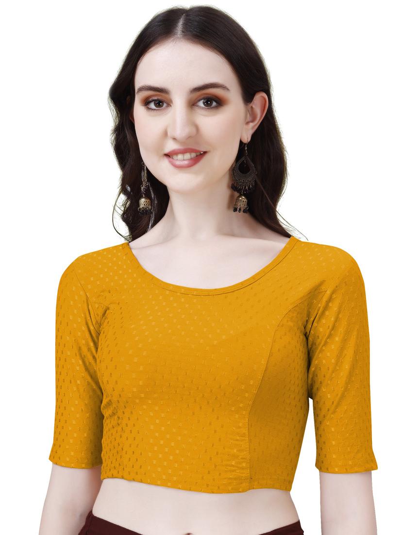 women self design stitched blouse - 21391880 - Zoom Image - 0