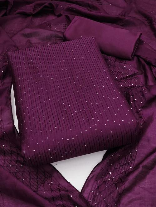 women embroidered unstitched suit set - 21397865 - Standard Image - 0