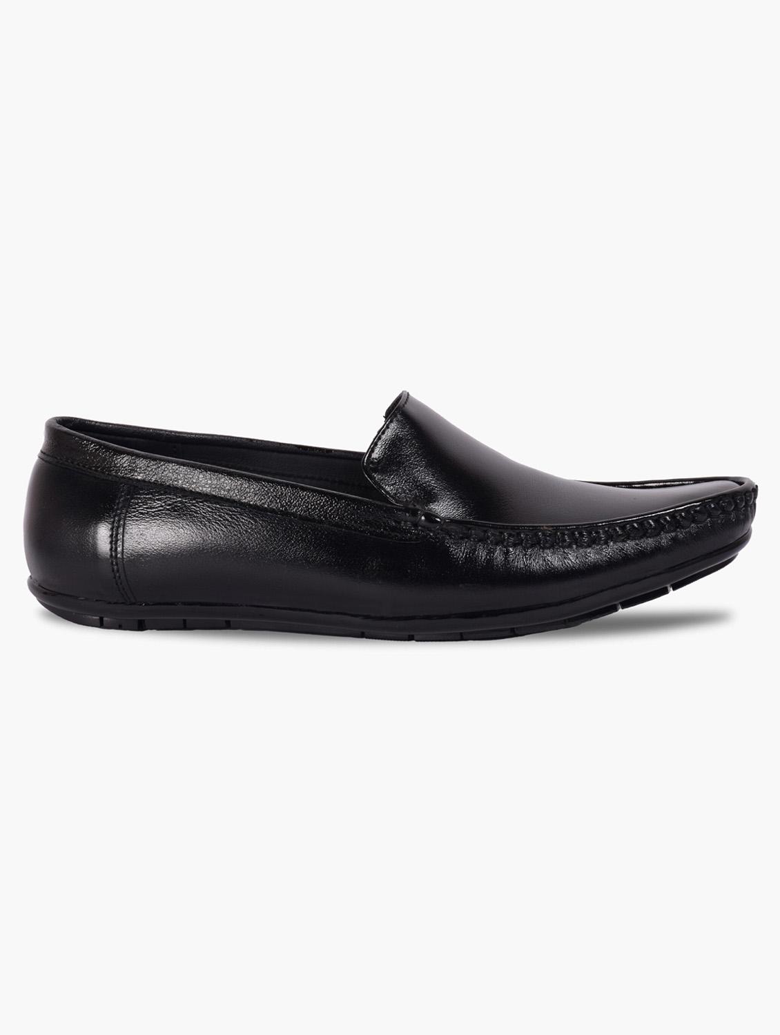 men black solid slip on - 21399710 -  Standard Image - 3
