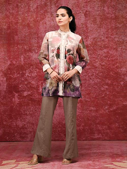 women multicolored printed regular shirt - 21456791 - Very Small Image - 1