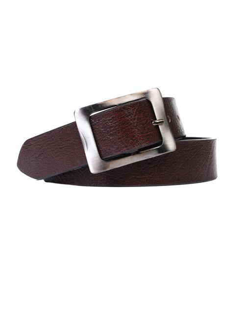 brown leather belt - 21457976 - Very Small Image - 1