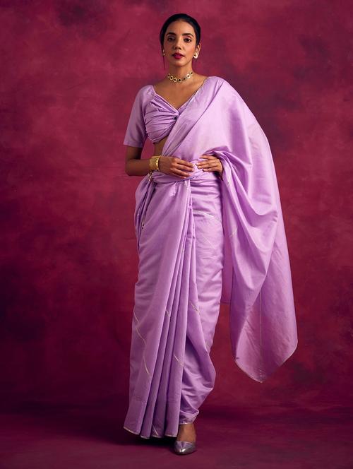 women solid plain saree - 21459957 -  Standard Image - 0