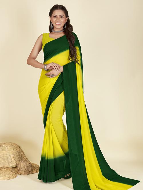 women ombre casual wear sarees with blouse - 21481018 - Very Small Image - 1