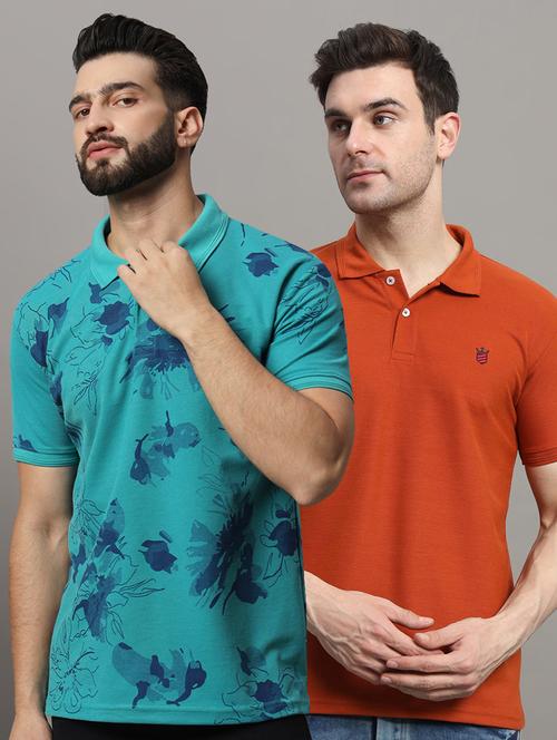 men pack of 2 t-shirts combo - 21482927 - Standard Image - 0