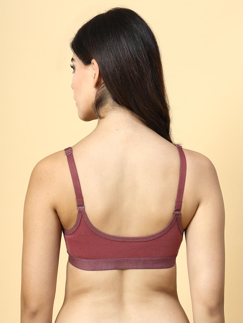 women pack of 3 solid t-shirt bra - 21486306 - Standard Image - 5