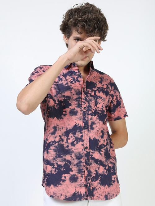 men collared short sleeves casual shirt - 21487239 - Very Small Image - 1