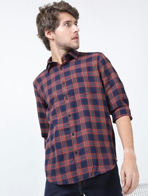 men collared long sleeves casual shirt - 21487307 - Very Small Image - 1