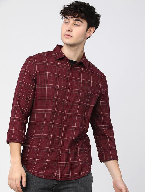 men collared long sleeves casual shirt - 21487660 - Very Small Image - 1