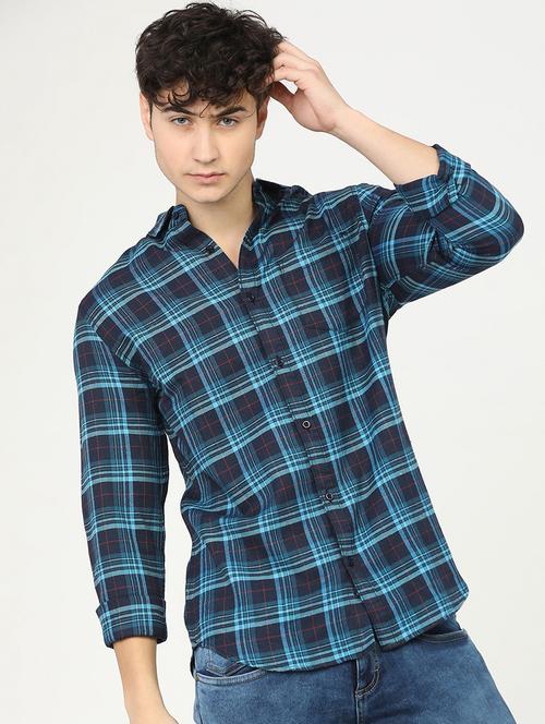 men collared long sleeves casual shirt - 21487729 - Very Small Image - 1
