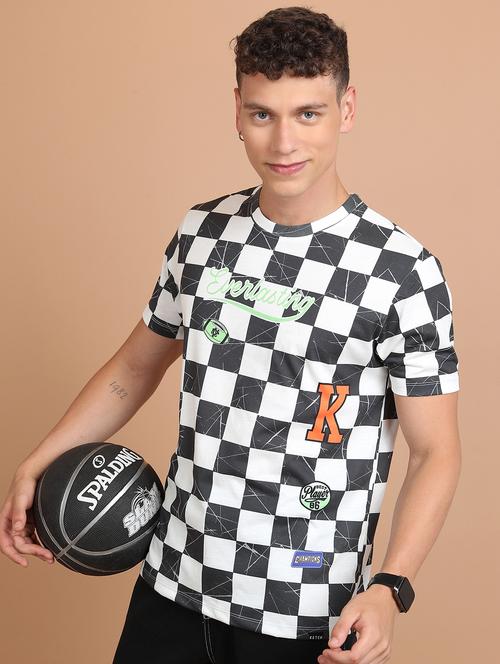 men all over print short sleeves t-shirt - 21487833 - Very Small Image - 1