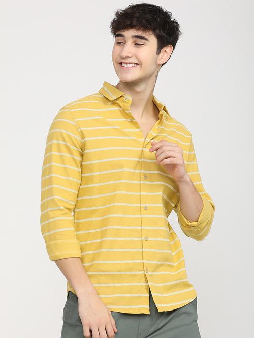 men striped casual shirt - 21488519 - Very Small Image - 1
