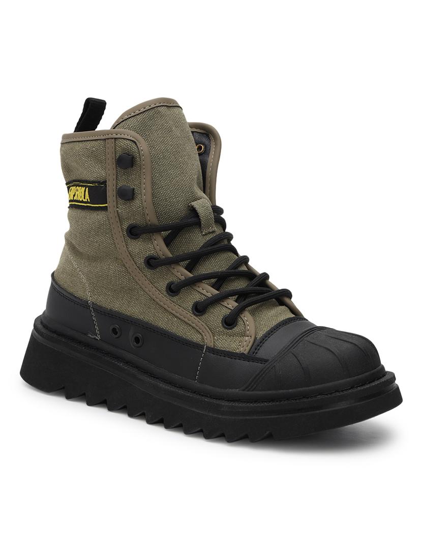 women khaki ankle boots - 21497192 - Zoom Image - 0
