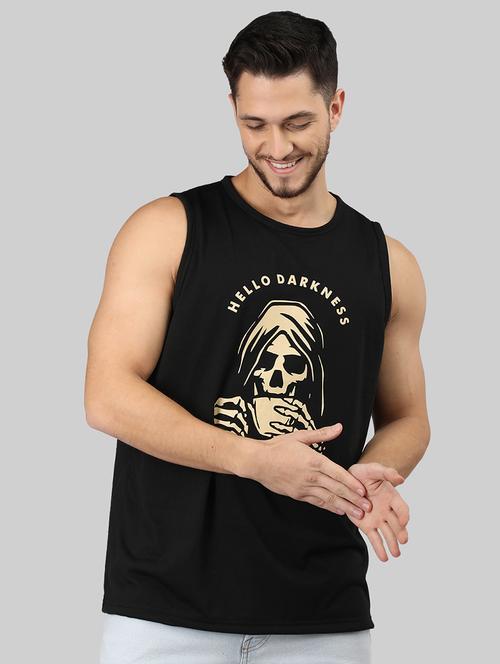 Men Cotton Printed Vest - 21498209 - Very Small Image - 1