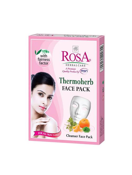 Rosa Thermoherb Cleanser Face Pack With Turmeric Powder I Aged - 21502415 - Very Small Image - 1