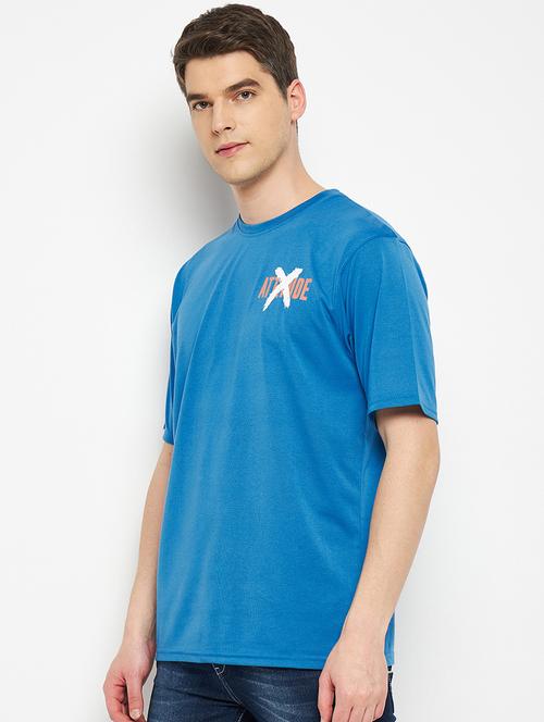 men back print round neck t-shirt - 21508702 - Very Small Image - 1