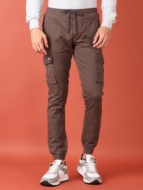 men mid rise solid cargo - 21510844 - Very Small Image - 1