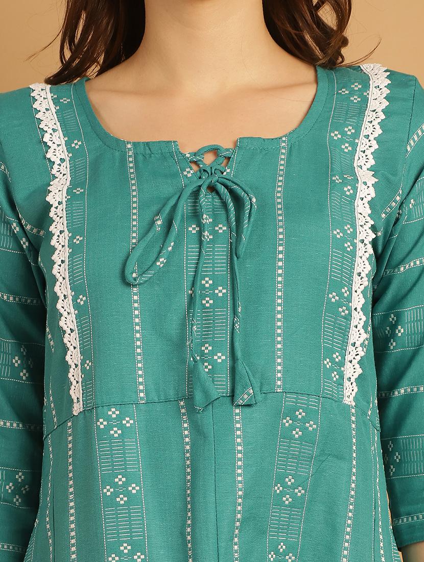 women green printed co-ord set - 21531121 - Zoom Image - 5
