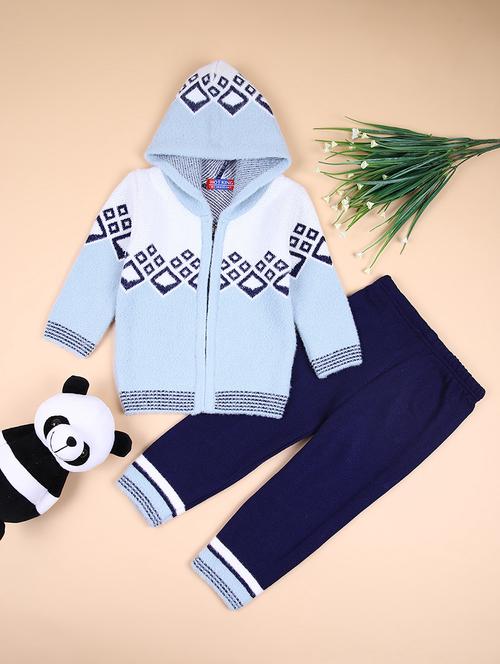 boys self design winter wear full length set - 21533560 - Very Small Image - 1