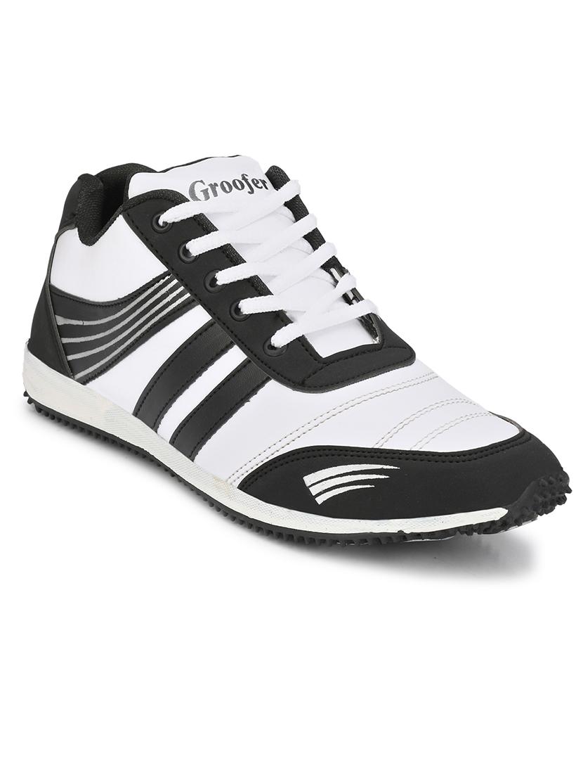 men white lace up sneaker - 21535700 - Standard Image - 3