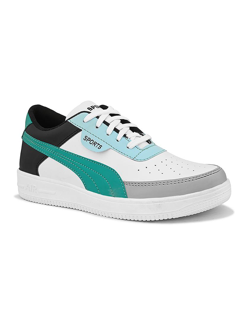 men color block lace up sneakers - 21535704 - Standard Image - 3