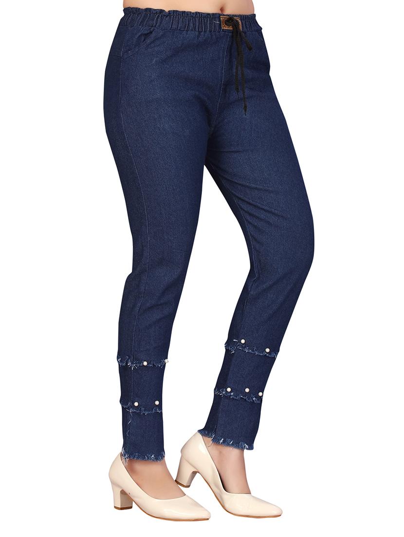 girls embellished slim fit jeans - 21538260 - Standard Image - 2
