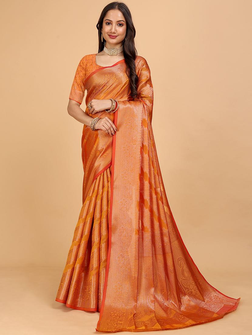 women self design baluchari saree - 21544201 - Zoom Image - 0