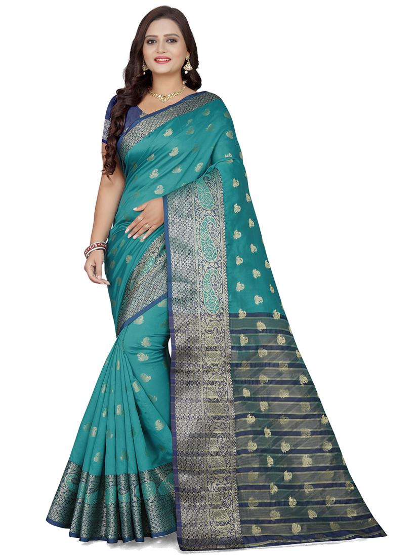 women self design banarasi saree - 21544257 -  Zoom Image - 0