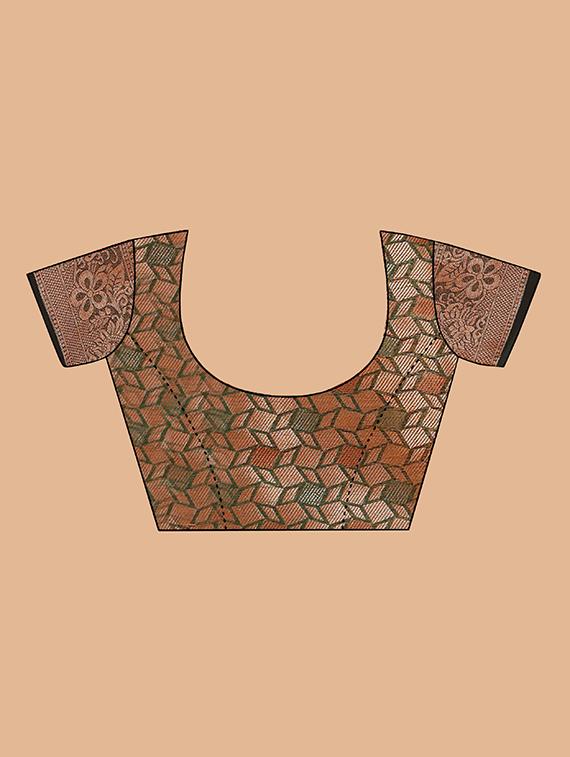 women self design baluchari saree - 21544339 - Standard Image - 3