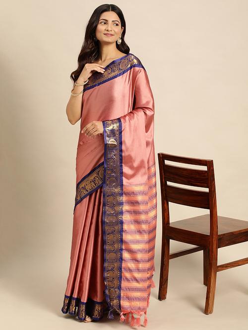 women self-designed gadwal saree - 21549816 - Very Small Image - 1