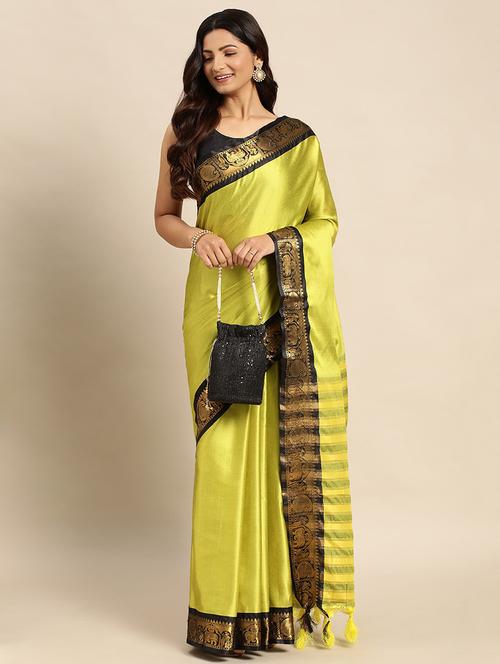 women self-designed gadwal saree - 21549819 - Very Small Image - 1