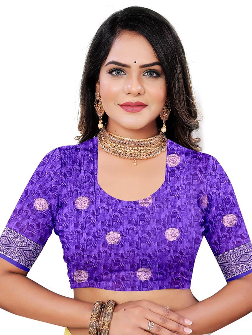 women printed saree - 21567473 - Standard Image - 4