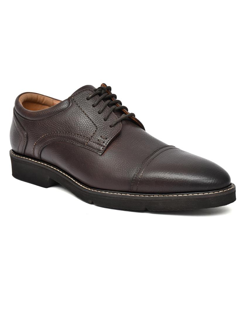 men brown lace-up derby - 21574161 - Zoom Image - 2