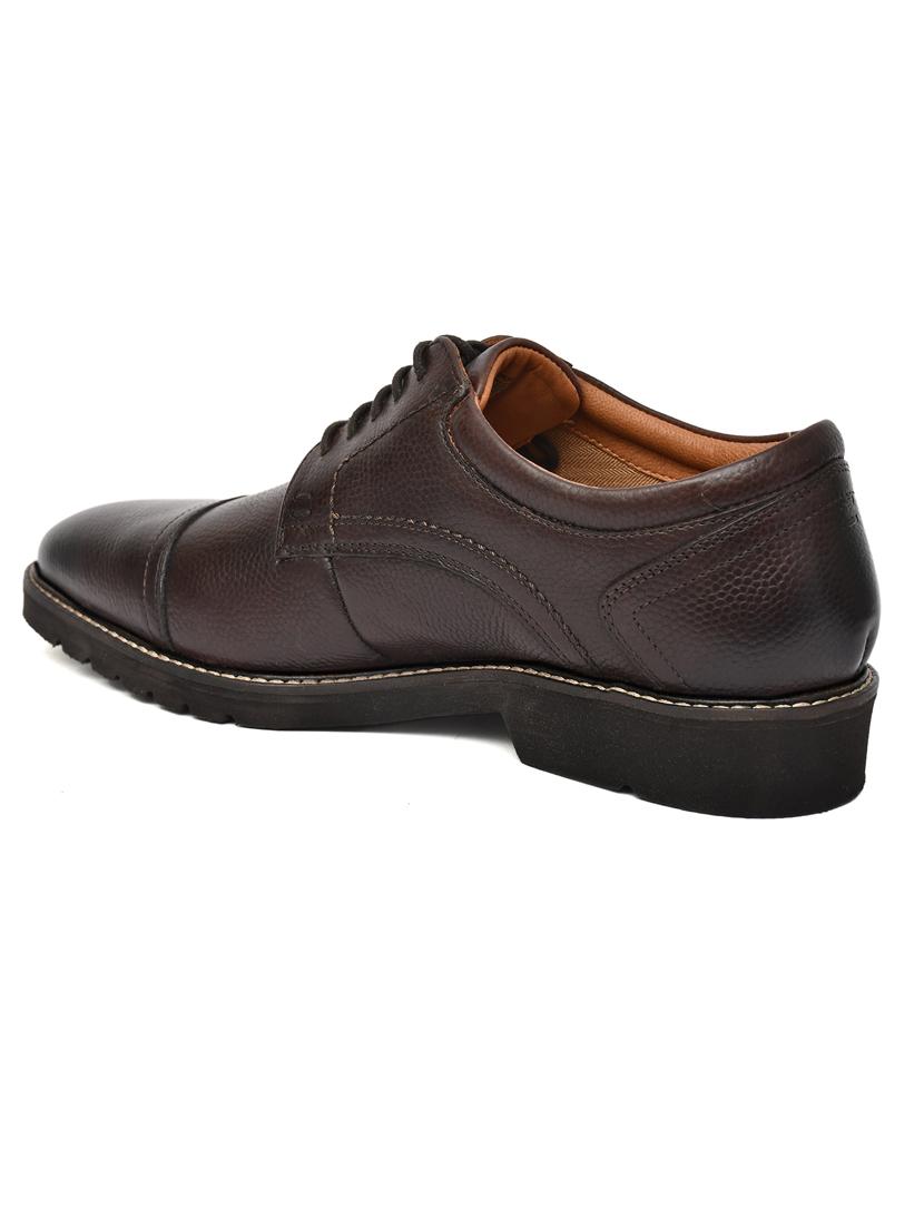 men brown lace-up derby - 21574161 - Zoom Image - 4