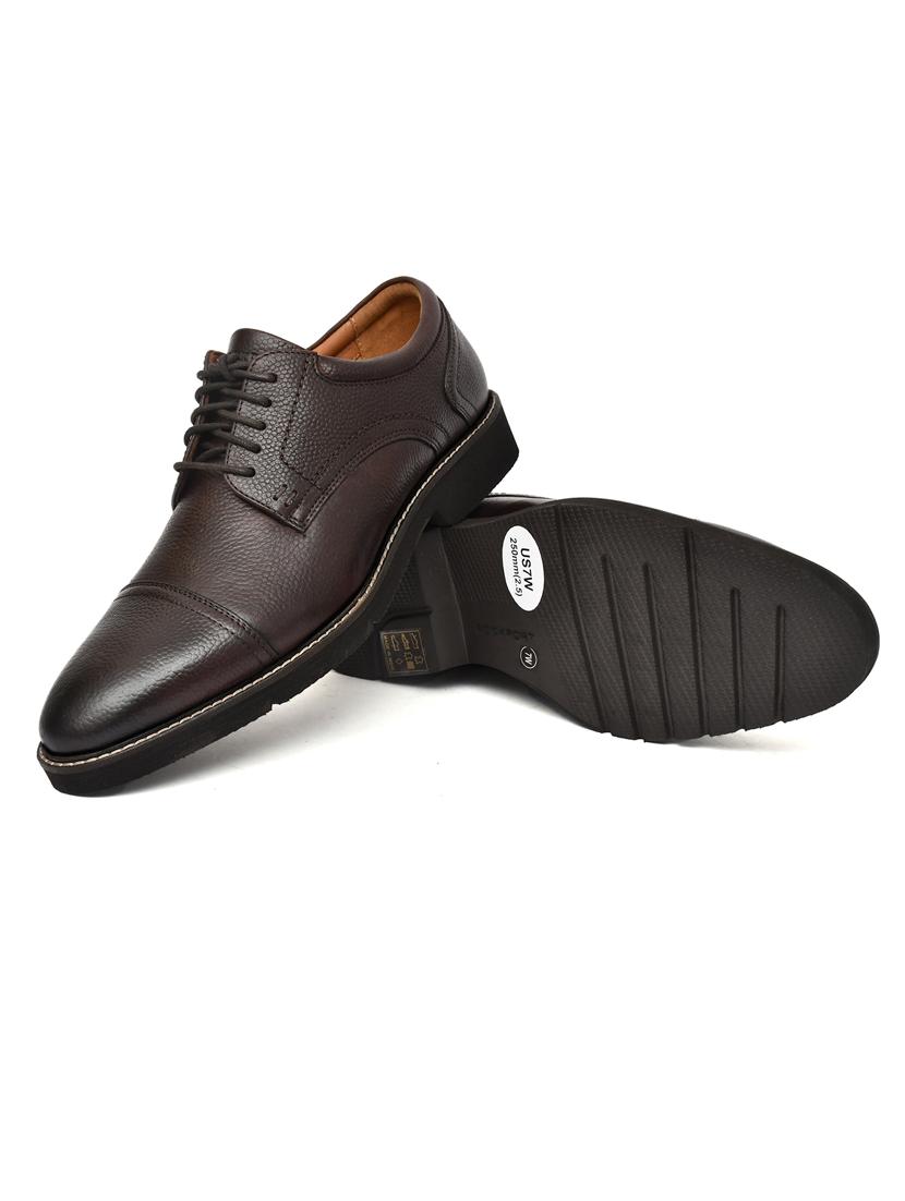 men brown lace-up derby - 21574161 - Standard Image - 5